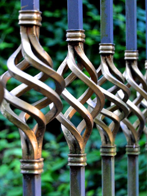 iron fence